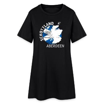 Aberdeen - Robe T-shirt Femme - noir - Devant