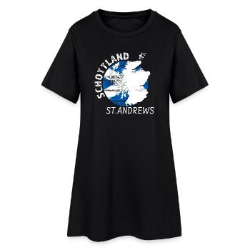 St. Andrews - Robe T-shirt Femme - noir - Devant