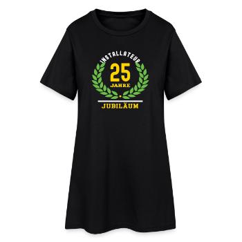 Installer Anniversary 25 Years 25th Anniversary - Women’s T-Shirt Dress - black - Front