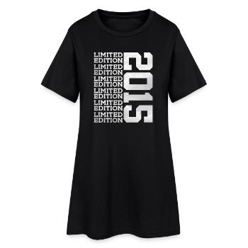 ÉDITION LIMITÉE 2015 11 ANS 11E ANNIVERSAIRE - Robe T-shirt Femme - noir - Devant
