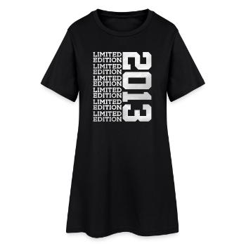 ÉDITION LIMITÉE 2013 13 ANS 13E ANNIVERSAIRE - Robe T-shirt Femme - noir - Devant