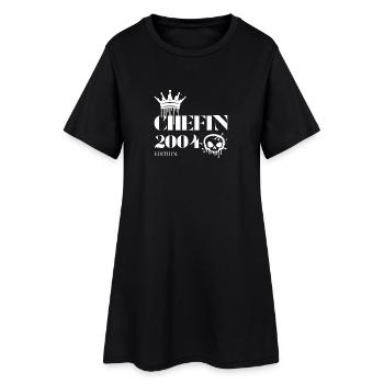 Chefin Edition 2004 Powerfrau 21 Year Old - Women’s T-Shirt Dress - black - Front