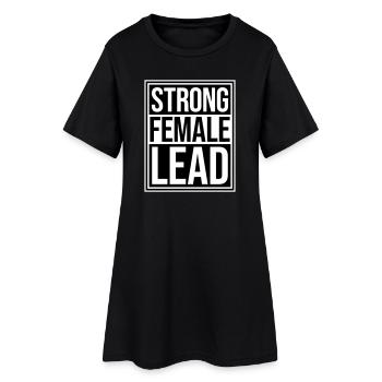Femmes fortes dirigées par le féminisme Autonomisation des femmes - Robe T-shirt Femme - noir - Devant