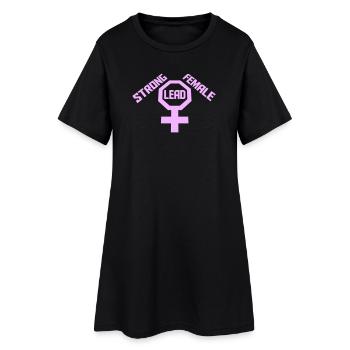 Femmes fortes dirigées par le féminisme Autonomisation des femmes - Robe T-shirt Femme - noir - Devant