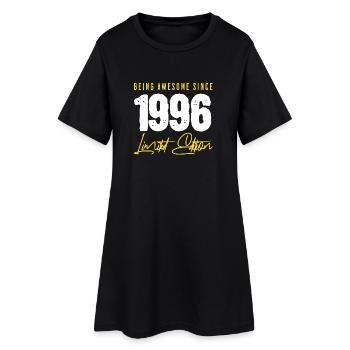 30e anniversaire 1996 - Robe T-shirt Femme - noir - Devant