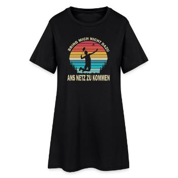 Joueur de badminton offre des tenues de badminton - Robe T-shirt Femme - noir - Devant