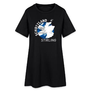 Stirling - Robe T-shirt Femme - noir - Devant