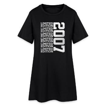 ÉDITION LIMITÉE 2007 19 ANS 19E ANNIVERSAIRE - Robe T-shirt Femme - noir - Devant