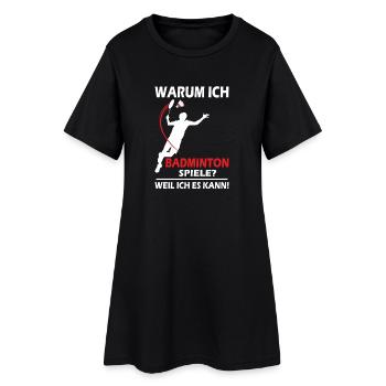 Joueur de badminton offre des tenues de badminton - Robe T-shirt Femme - noir - Devant