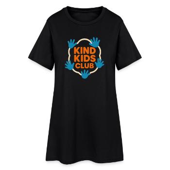 Sympathie anti-harcèlement, Lève-toi - Robe T-shirt Femme - noir - Devant