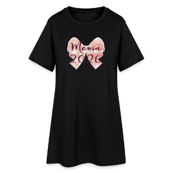 Coquette Mama 2026 - Robe T-shirt Femme - noir - Devant