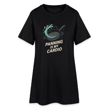 Plaque de loisir pour la recherche d’or Cadeau Creek - Robe T-shirt Femme - noir - Devant