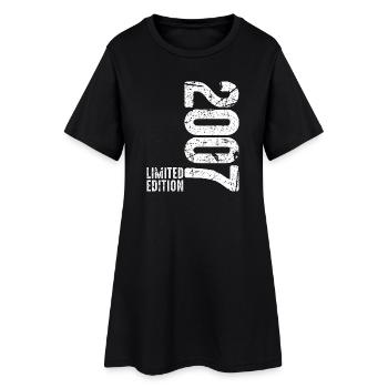 19.Geburtstag Junge Mädchen 19 Jahre 2007 Geschenk - Frauen T-Shirt-Kleid - Schwarz - Vorne