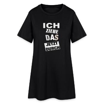 Dire motivation - Robe T-shirt Femme - noir - Devant