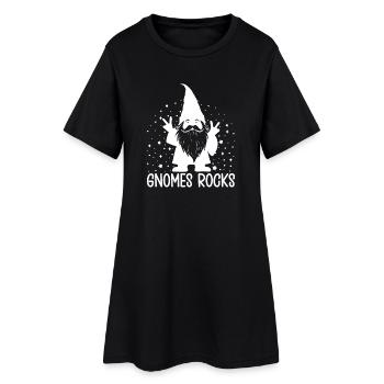 Gnome Costume Men Gnomes Rocks Gnome - Frauen T-Shirt-Kleid - Schwarz - Vorne