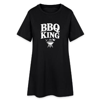 BBQ king - Robe T-shirt Femme - noir - Devant