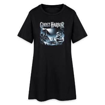 Ghost Harbor Ghost Harbor Navire pirate et - Robe T-shirt Femme - noir - Devant