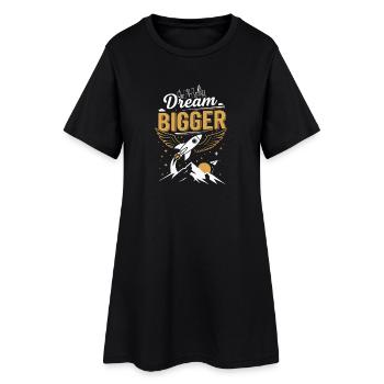 Dream Big | Future - Women’s T-Shirt Dress - black - Front