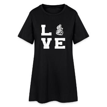 Road Bike Love Clear Look for Road Bike - Robe T-shirt Femme - noir - Devant