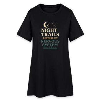 Introverti neurodivergent - Robe T-shirt Femme - noir - Devant