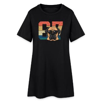 Pride Pup Sunglasses 67 Meme - Robe T-shirt Femme - noir - Devant