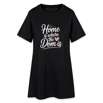 Cologne Home Is Where The Dom Is Cologne Carnival Cologne - Women’s T-Shirt Dress - black - Front