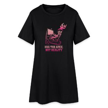 Apex Escape Neon Gamer - Women’s T-Shirt Dress - black - Front