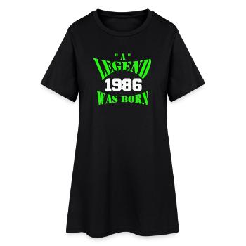 Une légende est née (1986) - Robe T-shirt Femme - noir - Devant