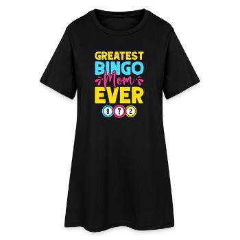 Bingo Game Greatest Bingo Mom Ever Bingo - Robe T-shirt Femme - noir - Devant