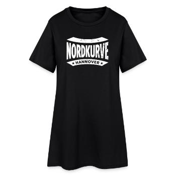 Hannover Nordkurve Hoodie, Shirt, Tasse, Socken - Frauen T-Shirt-Kleid - Schwarz - Vorne