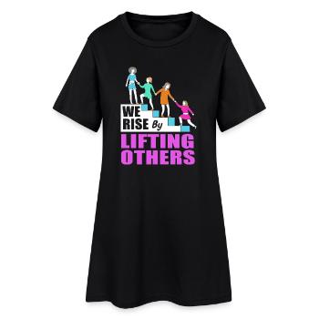 Féminisme Féministe Féministe Journée des Femmes - Robe T-shirt Femme - noir - Devant