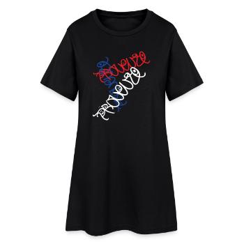 Creative Provence France T-Shirt - Robe T-shirt Femme - noir - Devant