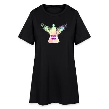 Have a good trip angel wings rainbow angel - Women’s T-Shirt Dress - black - Front