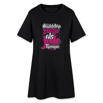 Girls Trip 2026 Mädelstour Mädlstrip Mädelstrip - Frauen T-Shirt-Kleid - Schwarz - Vorne