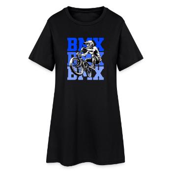 BMX Freestyle Sport Art - Robe T-shirt Femme - noir - Devant