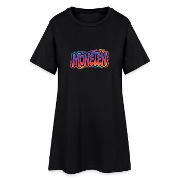 Moneten - Funny Tax Meme - Women’s T-Shirt Dress - black - Front