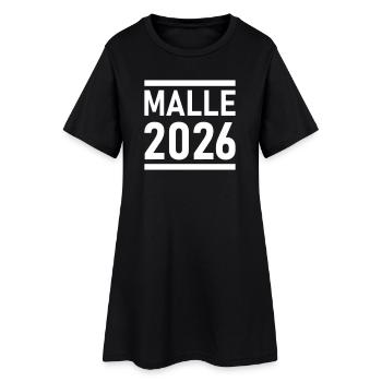 Malle 2026 Majorque - Robe T-shirt Femme - noir - Devant