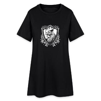 Blason artistique - Robe T-shirt Femme - noir - Devant
