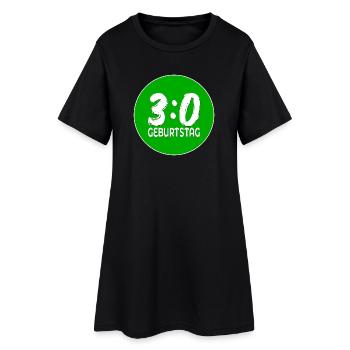 Trente-siècle du football - Robe T-shirt Femme - noir - Devant