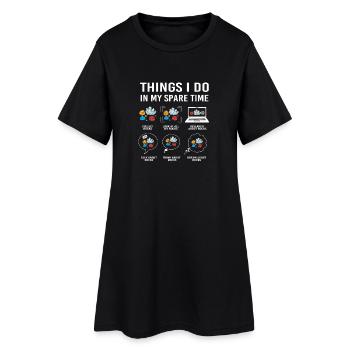 Géologue collectionneur de pierres géologie géologue des roches - Robe T-shirt Femme - noir - Devant