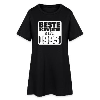 Frères et sœurs 1995 - Robe T-shirt Femme - noir - Devant