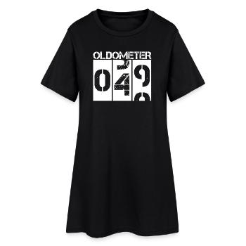 Oldometer 49 à 50 Illustrations drôles pour le 50e anniversaire - Robe T-shirt Femme - noir - Devant