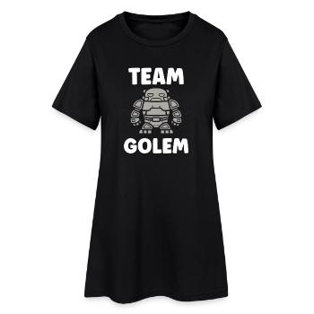 Team golem - Robe T-shirt Femme - noir - Devant