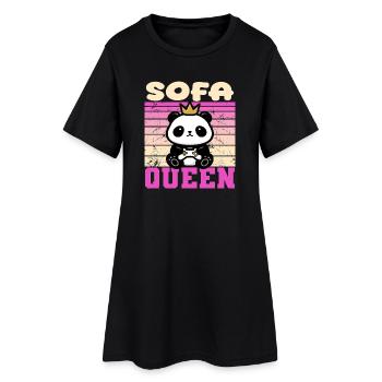 Gambling Woman - Women’s T-Shirt Dress - black - Front