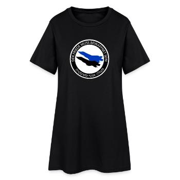 dfmbs_logo - Robe T-shirt Femme - noir - Devant