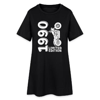 1990 Limited Edition Biker Vintage - Robe T-shirt Femme - noir - Devant