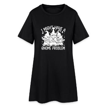Gnome Costume Men Have A Gnome Problem Gnome - Frauen T-Shirt-Kleid - Schwarz - Vorne