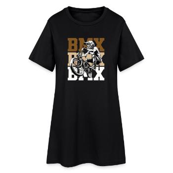 BMX Jump Rider Logo Cult - Robe T-shirt Femme - noir - Devant