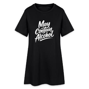 Peut contenir de l’alcool Alkohol Mallorca Saufen JGA - Robe T-shirt Femme - noir - Devant