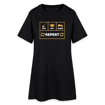 Treasure Hunt Sondles T-Shirt - Robe T-shirt Femme - noir - Devant